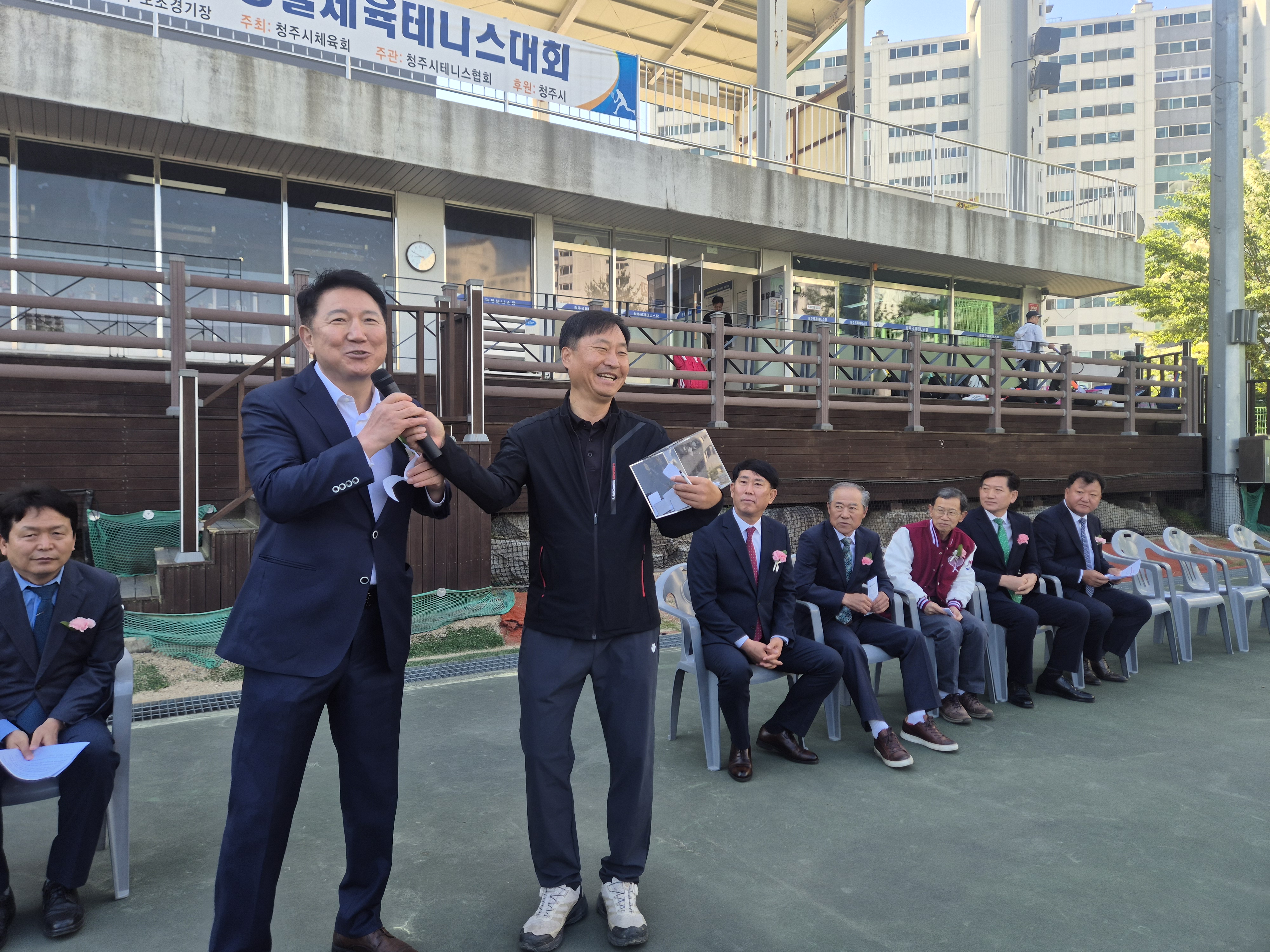 제12회 청주시장기 생활체육테니스대회  개회식외 [첨부 이미지15]