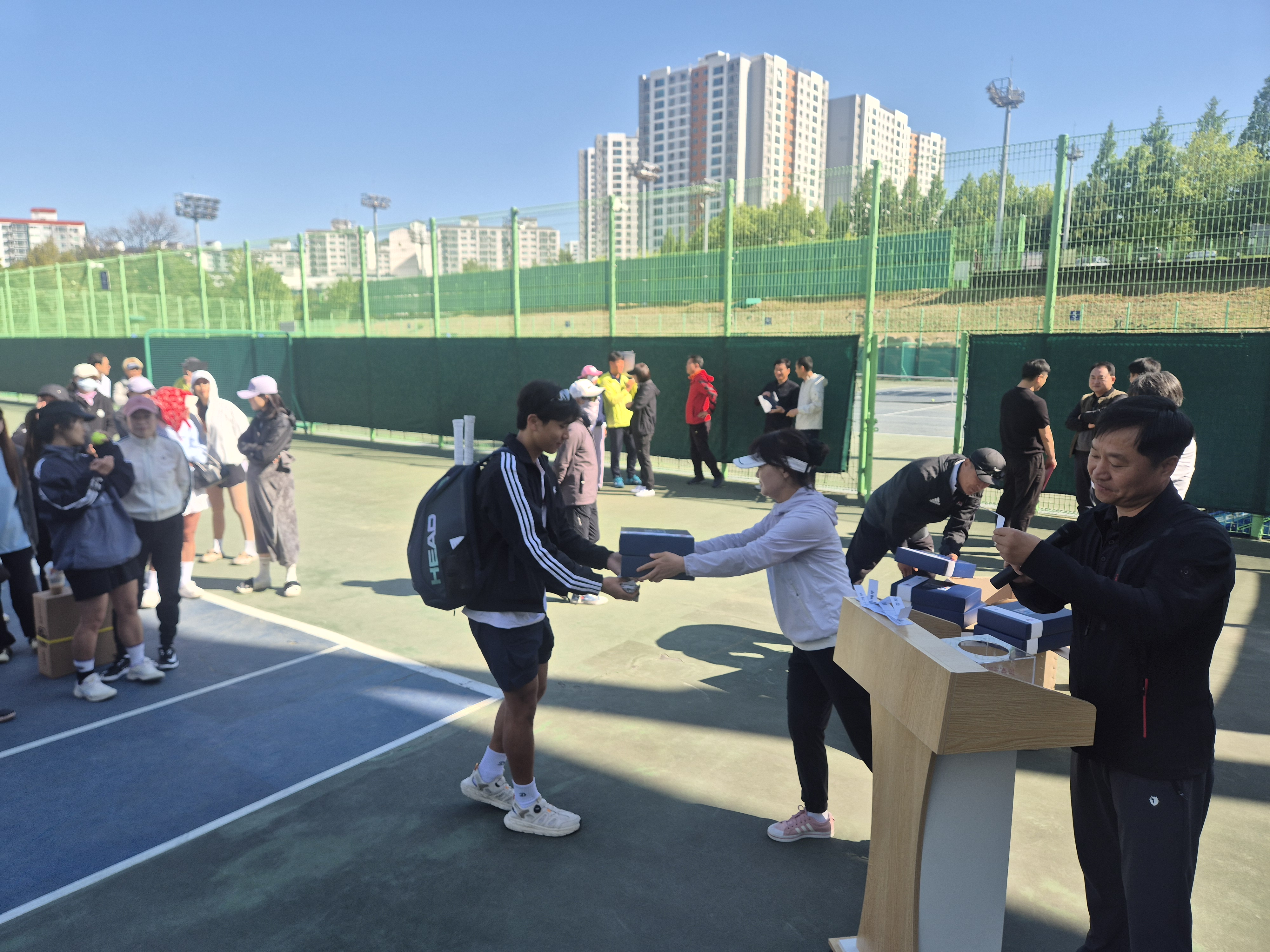 제12회 청주시장기 생활체육테니스대회  개회식외 [첨부 이미지18]