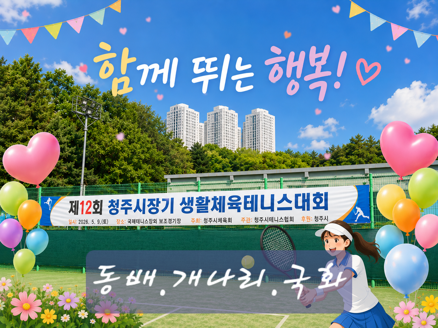 제12회 청주시장기 생활체육테니스대회